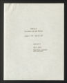 Special Projects, 1939-1940, 1944-1946, 1959-1970s. South Bronx Youth Service System, 1970s. Bronx River Youth Cadre and Mini Council Minutes. (Box 174, Folder 5)