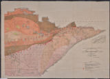 Geological map of the iron regions of Minnesota