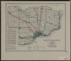 Map of Scott County, Iowa