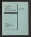 National Board Files. Reports and Articles: ""Action in the Urban Crisis: First Priority for the YMCA in 1968,"" by James F. Bunting, 1968. (Box 2, Folder 19)