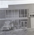 Pittsburgh Glass installs panes on the Education and Psychology Building