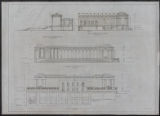 Third Street Improvement, City of St. Paul, Front and Rear Elevations