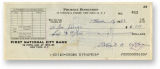 Check Issued to Leroi Jones/Amiri Baraka