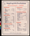 NavyArmy&Air Force Institutes : restaurant tariffs