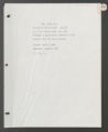 Korea: Staff from Korea to University of Minnesota, Chi, Young Lin (Box 119, Folder 20)