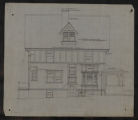 Residence for L. W. Claude, Side Elevation