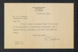 Incoming Correspondence, H-N (Box 16, Folder 168)