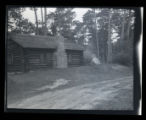 Rock placed for Schoolcraft Tablet, rear view, tablet on opposite face