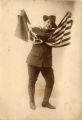 Character Portrait: Man with Italian-American flag (Eduardo Migliaccio)