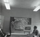 Presentation at a news conference for the proposed Education and Psychology Building