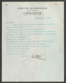 Letter to Johnny, from John B. McCormack, June 1, 1914