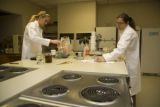 Food Science student team preparing for national competition.