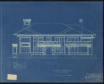 Emery Mapes Residence, Front Elevation