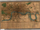 Plan of London and Westminster, with the borough of Southwark : reduced from the large plan in forty sheets