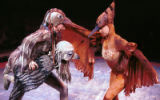 "The Conference of the Birds" 2001 University of Minnesota Duluth Theatre production photo