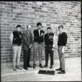 UMD 1969 men's golf squad posed with golf clubs