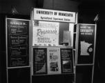Exhibits. Legislators Day. Agricultural Experiment Station