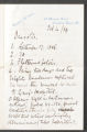 Letter from Alfred L. Galabin to Robert P. Harris, 1889