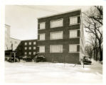 Centennial Hall. Minneapolis Campus. Construction of addition