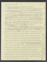 Reprints, Publications and Manuscripts. Glacier Bay manuscripts, A Fifth Expedition to Glacier Bay, Alaska and Summary of Twenty Five Years of Observations. (Box 6, Folder 202)
