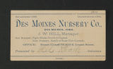 Des Moines Nursery Co., circa1900