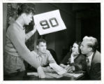 Hi-Y club at the Minneapolis Central high school organizing sales of defense savings stamps, Minneapolis, Minnesota