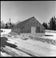 Exterior of building at the Northeast Experiment Station in winter