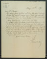 Letter from F. Semeleder to Robert P. Harris, 1890