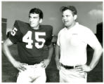 Gary Hohman (#45) and Assistant Coach Mike McGee