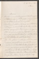 Letter from Prevot to Robert P. Harris, 1880