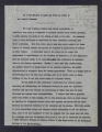 Publications. Staff Manuscripts. William F. Snow Manuscripts. William F. Snow, Miscellaneous Manuscripts. (Box 167, Folder 05)