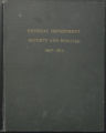 General Program Files. Physical department reports and minutes, 1907-1919 (Box 1, Folder 8)