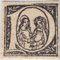 Detail from Album of initial capitals, 1500s-1737 (bulk 1500s), Volume 1, Page 35, Line 3, Item 02, P