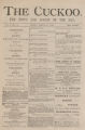 The Cuckoo, Volume 01, Number 13, March 25, 1881
