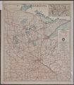 Map of trunk highway system, state of Minnesota : showing conditions as of April 1, 1926