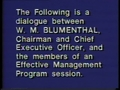 Burroughs Corporation--W. M. Blumenthal, Chairman & CEO