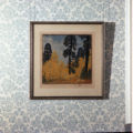 "Pine and Aspen" Woodcut print by Gustave Baumann in Marjorie Congdon's Bedroom