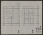 Rapson, Ralph Glass Cube Residence: West Elevation and East Elevation: Sheet 5