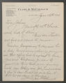 Letter to Johnny, from John B. McCormack, June 26, 1908