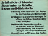 Schlu? mit den druckenden Steuerlasten fur Arbeiter, Bauern und MIttelstandler...