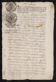 Juan de Liendo's resignation from the post of alferez real and regidor of the city of Cordoba., November 7th, 1687.