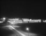 A night time view of upper UMD campus