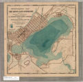 Hydrographic map of Lake Monona, Dane Co., Wisconsin and of the adjacent topography