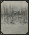 Main cabin at the maple sugar camp in Trout Lake