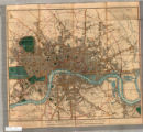 Cary's new plan of London and its vicinity, 1834 : shewing the limits of the Two-penny Post Delivery.