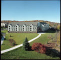 Aerial view of the Village Apartments on the UMD campus