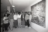 Students and faculty of the Women's Studies department in 1989