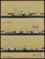 University of Minnesota, Morris: Humanities Building: South Elevation, West Elevation, and East Elevation: Sheet 4