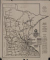 Minnesota trunk highways improvement progress map, May-1-1922.