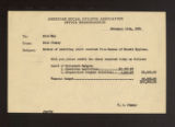 Finances and Fundraising. Bureau of Social Hygiene. Correspondence. (Box 026, Folder 06)